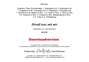 Dirndl tanz mit mir - Download